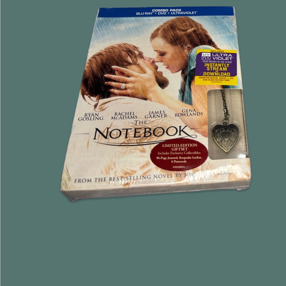 NEW “THE NOTEBOOK” ULTIMATE COLLECTOR’S EDITION Blu-ray DVD Ryan Gosling